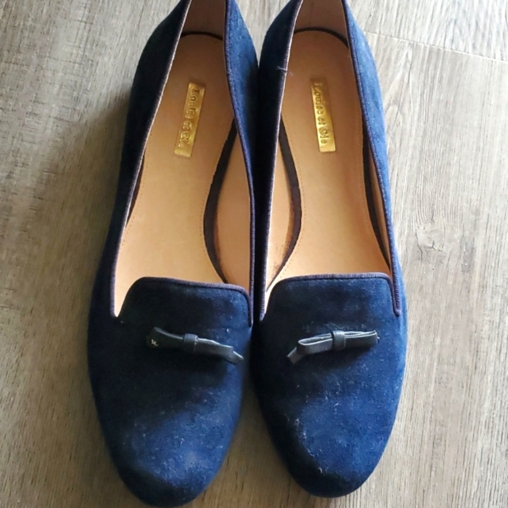 Louise et Cie Navy Loafer flats
